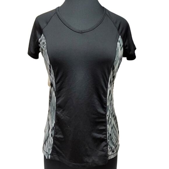 Black Athletic Top Size Small - Picture 1 of 5